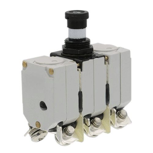 84414015 ms14154 15 crouzet 3 pole circuit breaker 15a