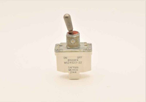 thumbnail image 2 of NOS Honeywell MS24523-22 SPST Toggle Switch - ON-OFF, Mil-Spec, 20A, IP67, USA Made 2 of 3